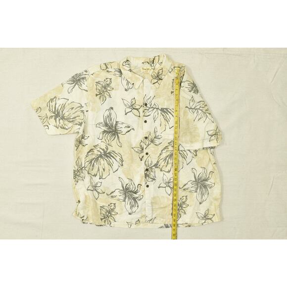 Men's Panama Jack Big & Tall Size 3XL Floral Hawaiian Shirt RAMIE - Picture 4 of 8